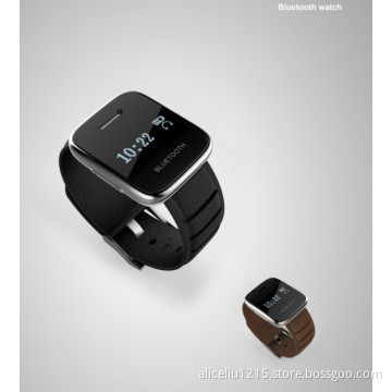 2014 Bluetooth Watch with caller name phone number display+dial on the watch+hang up & answer call+music player+vibrating alert